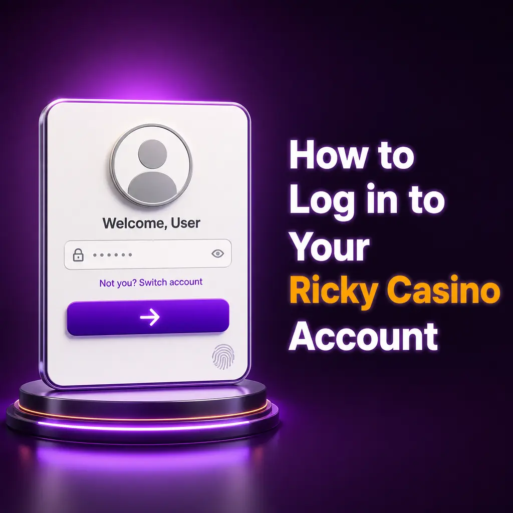 How to Log in to Your Ricky Casino Account