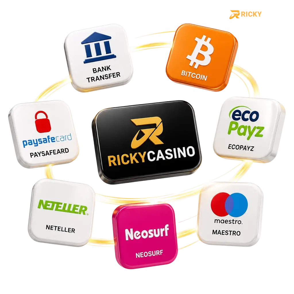 Ricky Casino Payment Methods for Australian Players