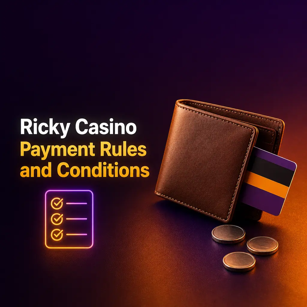 Ricky Casino Payment Rules and Conditions