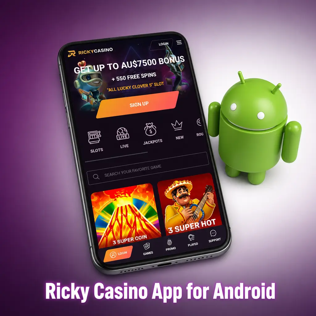 Ricky Casino App for Android
