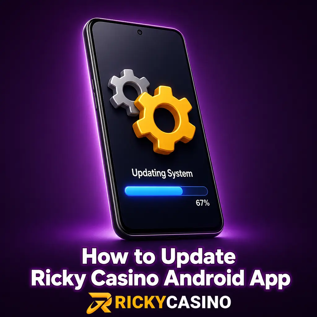 How to Update Ricky Casino Android App