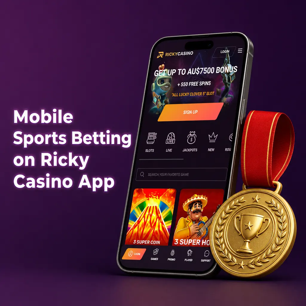Mobile Sports Betting on Ricky Casino App
