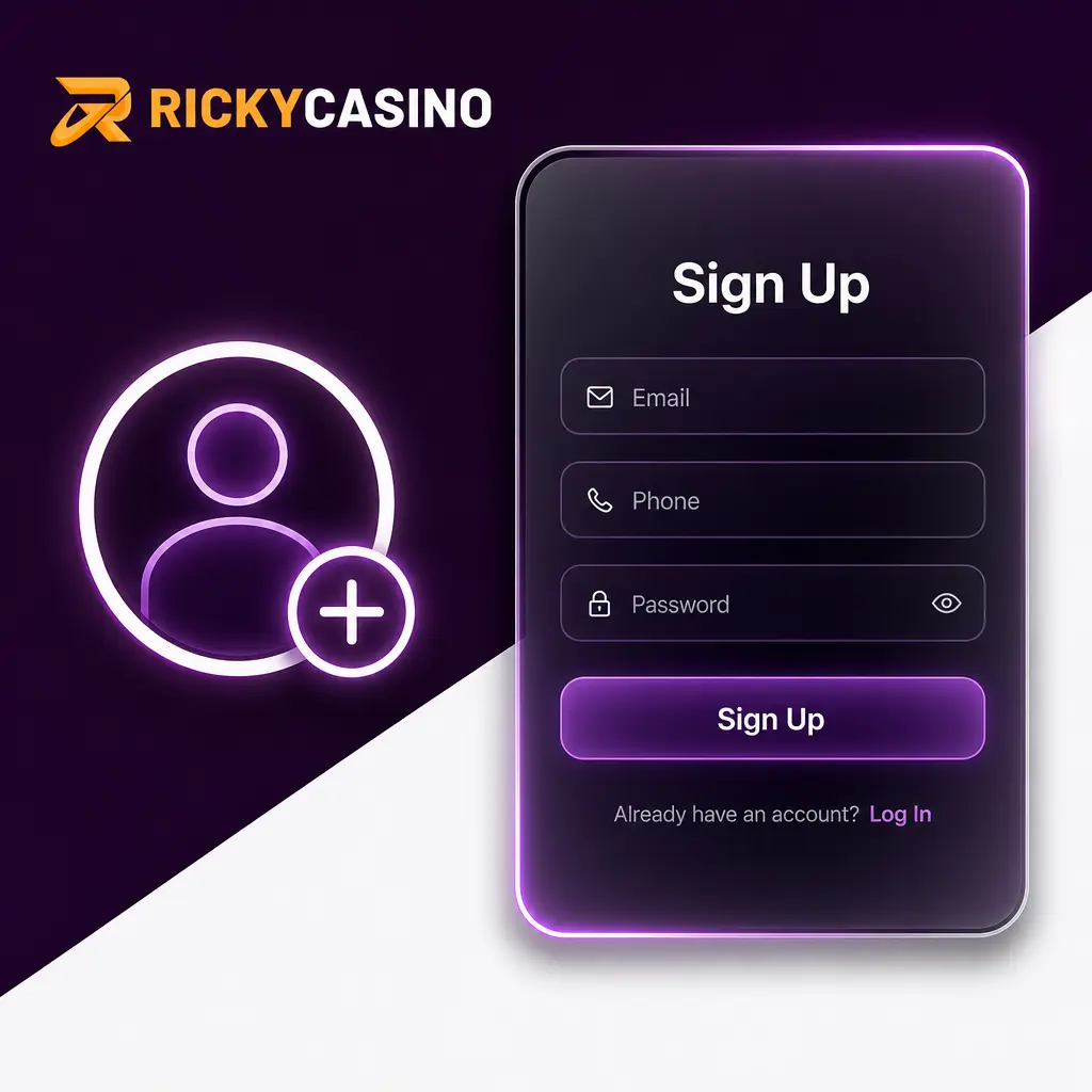 How to Register at Ricky Casino in Australia