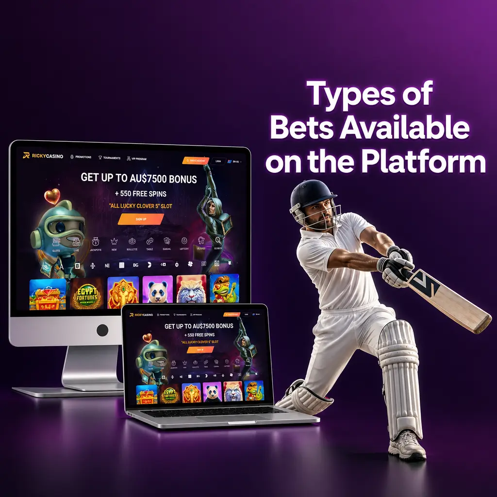 Types of Bets Available on the Platform