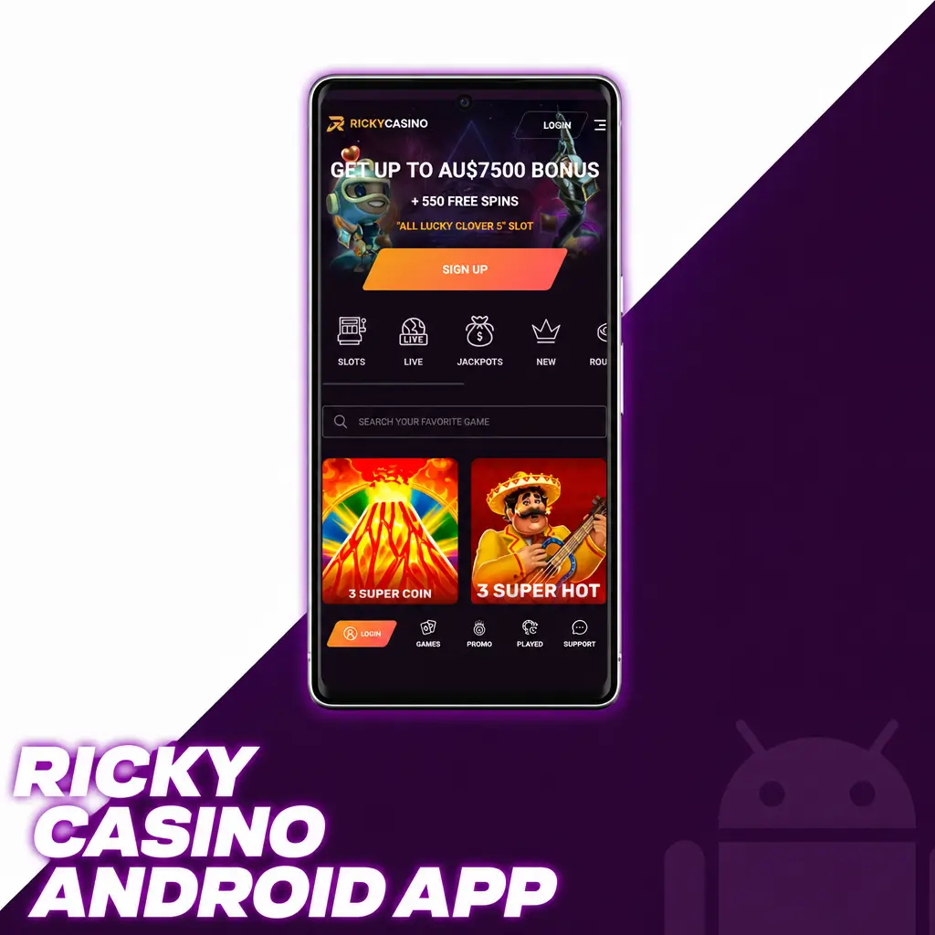 Ricky Casino Android App
