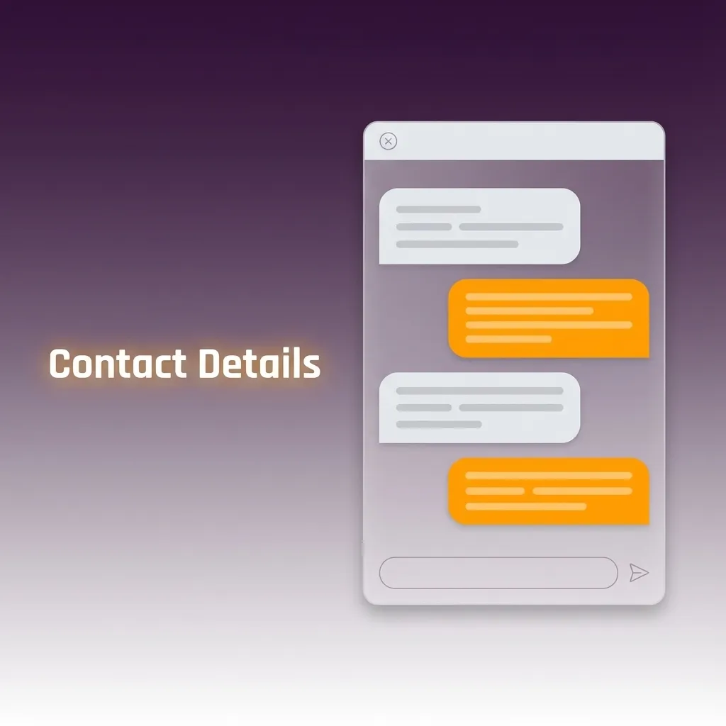 Contact details page showing 24/7 live chat, email, responsible gambling help, and FAQ support options