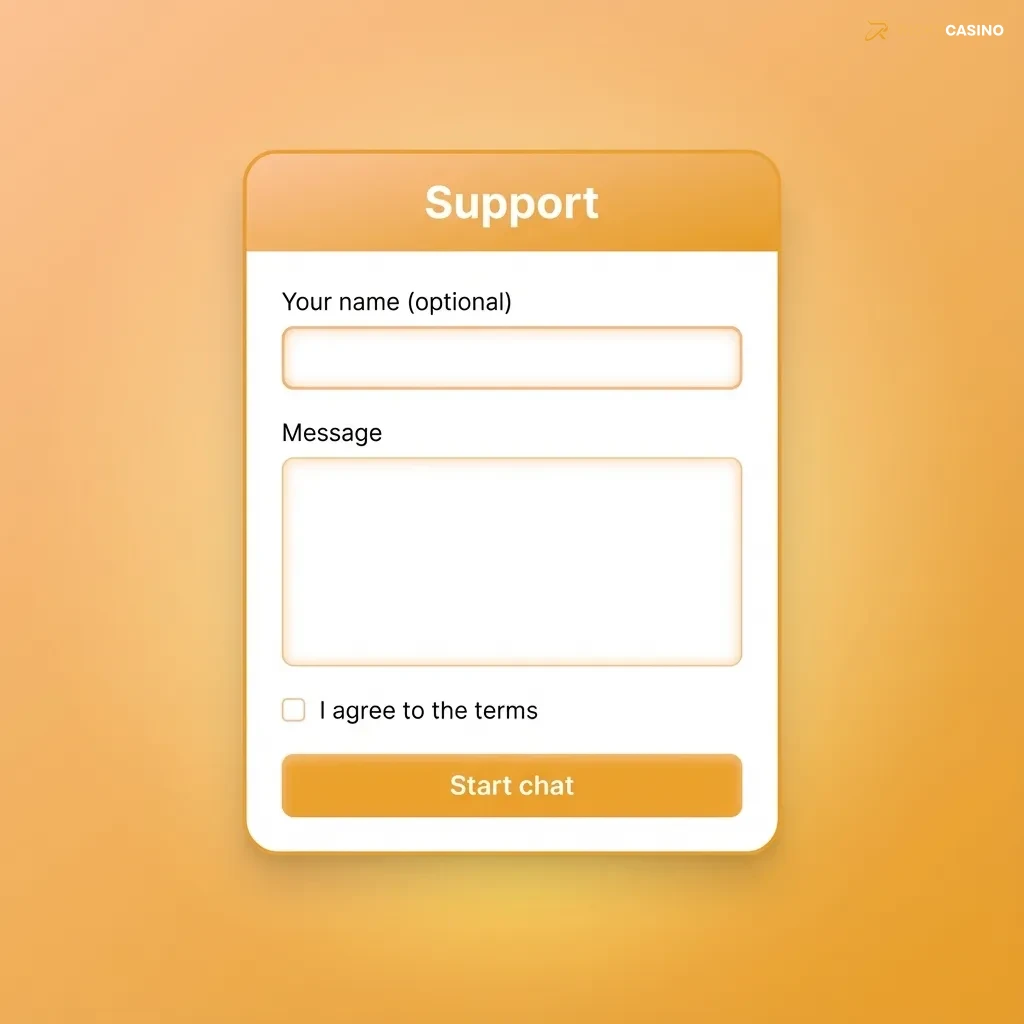 Illustration of Ricky casino support icons for live chat, email, and help centre, highlighting 24/7 assistance for Australian users