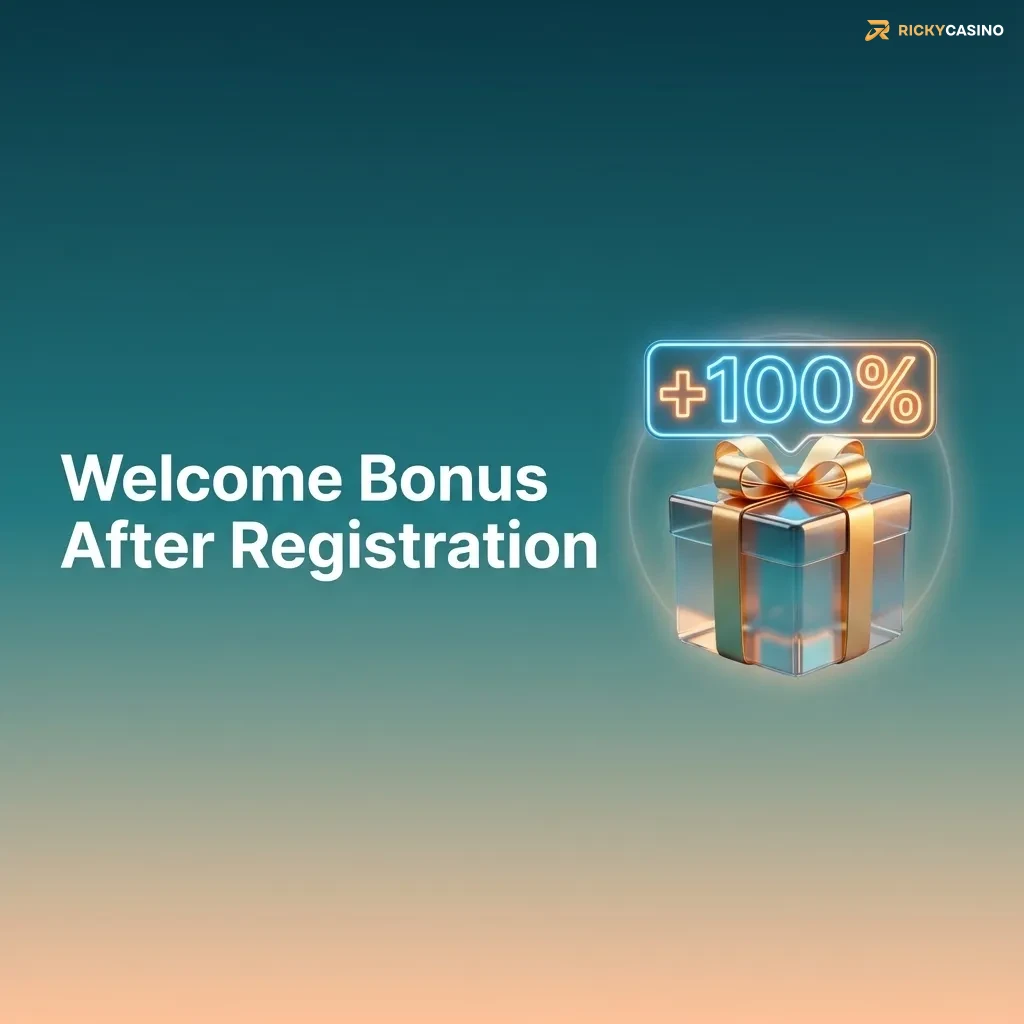 Ricky Casino welcome bonus banner showing AU$7,500, 2,400 USDT and 550 Free Spins for new Australian players