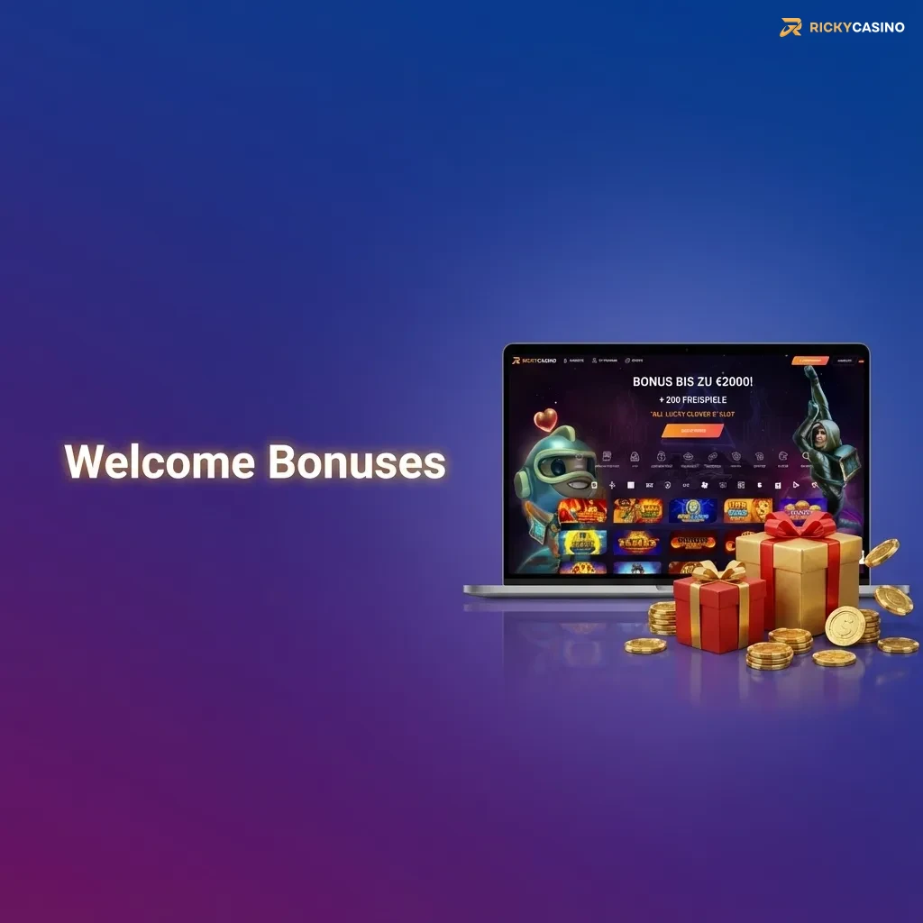 Casino welcome bonus offer: up to AU$7,500 or 2,400 USDT plus 550 free spins on All Lucky Clovers 5 slot game
